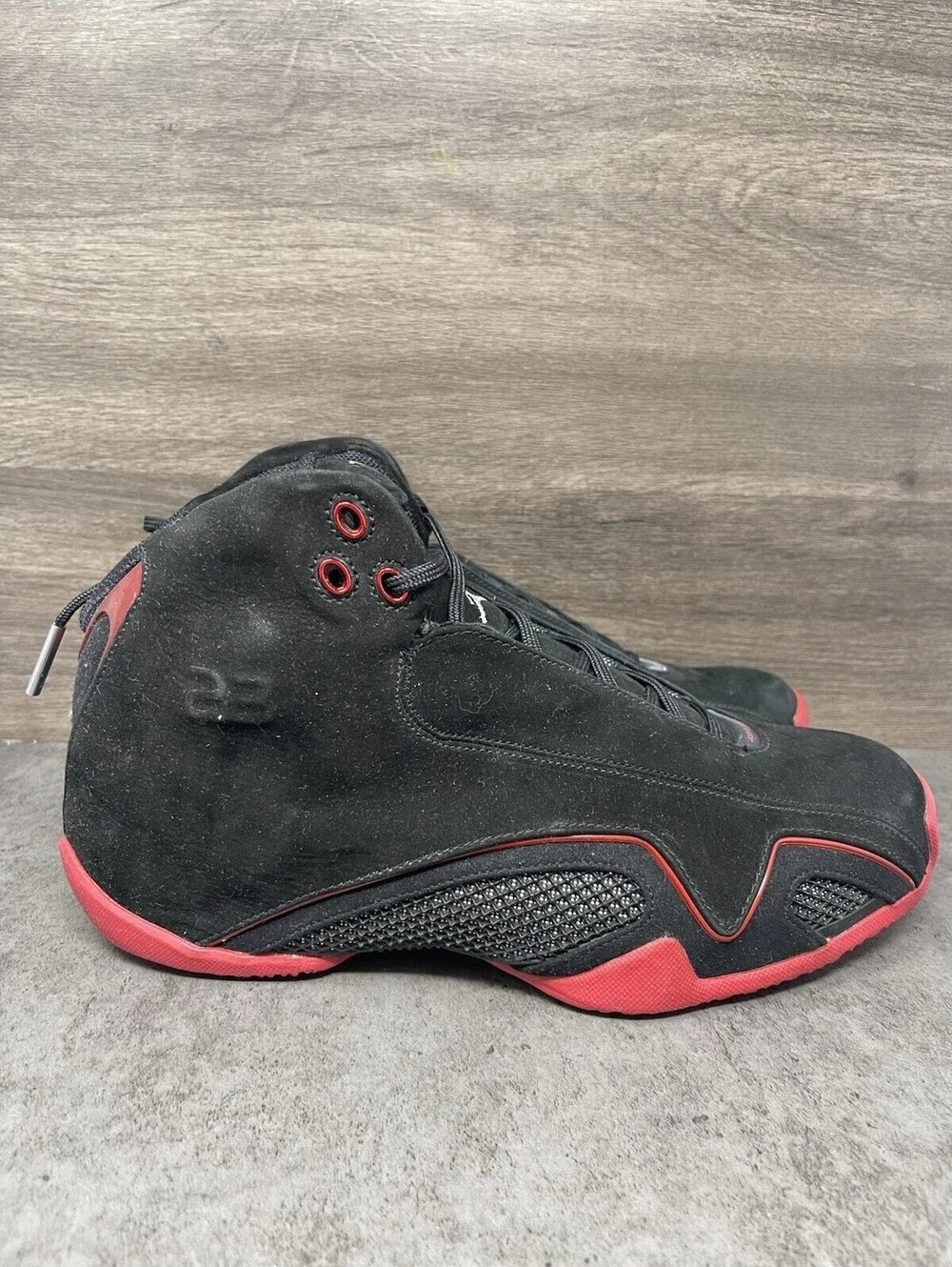 Air Jordan 21 Retro Countdown Pack Size 10 Mens Black Red 2008 322717 061